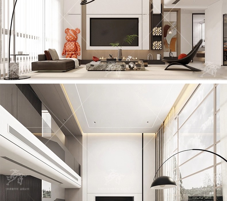 su id33 villa duplex livingroom