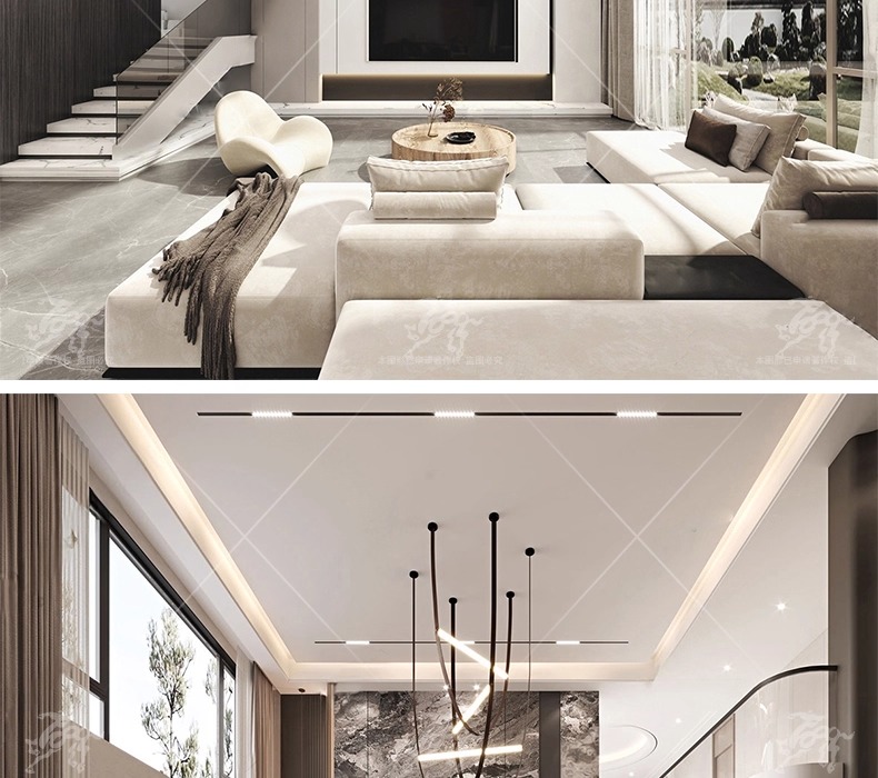 su id33 villa duplex livingroom