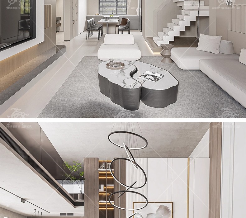 su id33 villa duplex livingroom