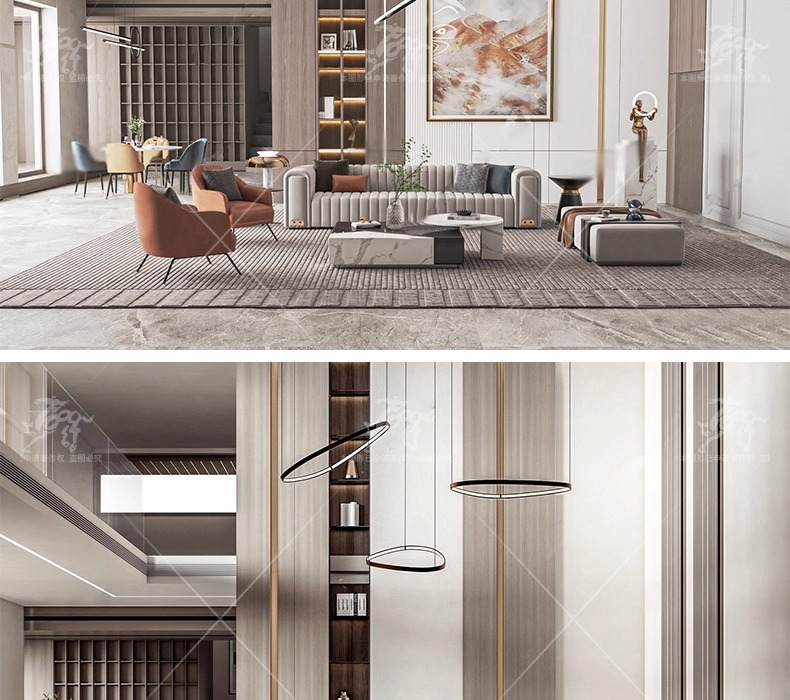 su id33 villa duplex livingroom