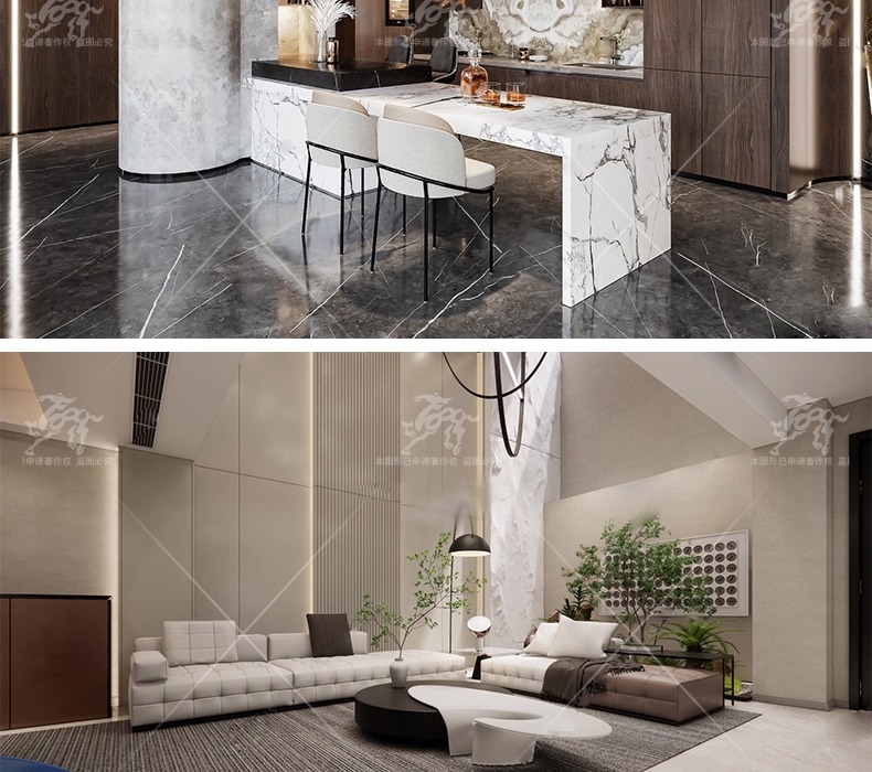 su id33 villa duplex livingroom