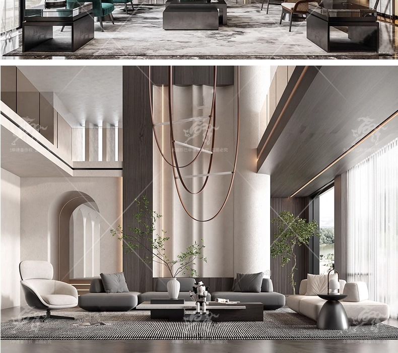 su id33 villa duplex livingroom