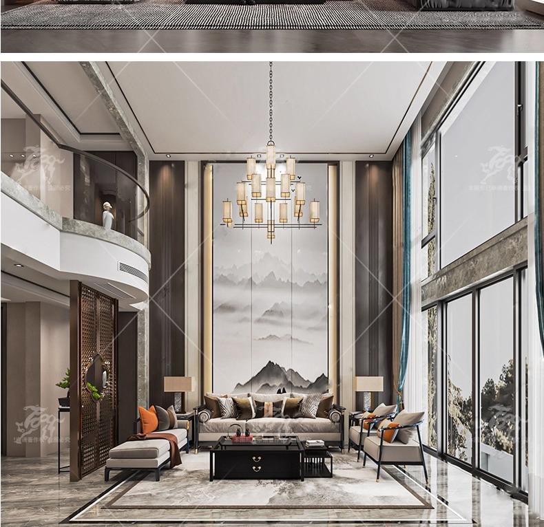 su id33 villa duplex livingroom