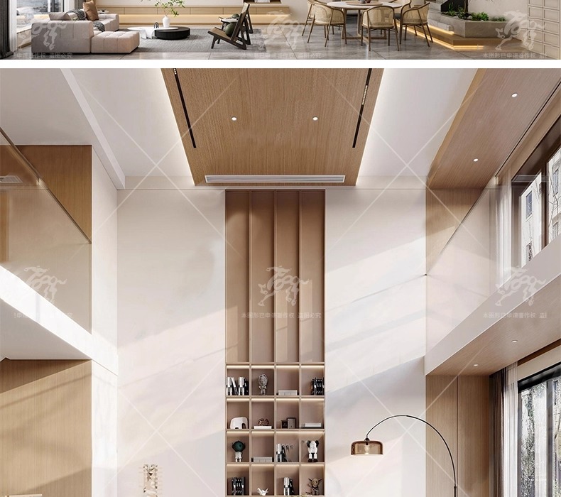 su id33 villa duplex livingroom