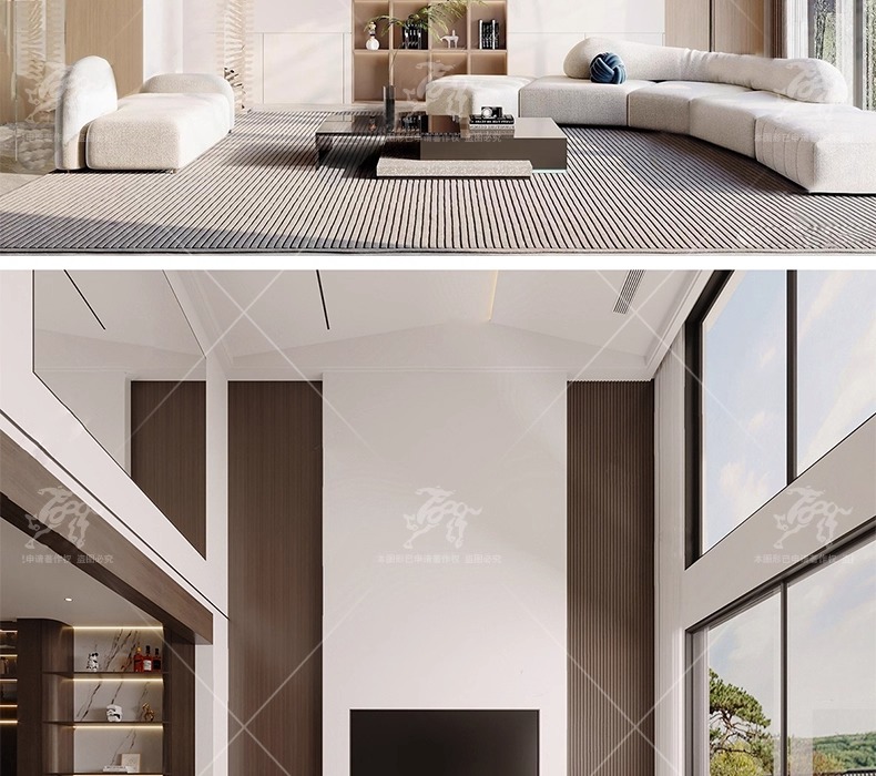 su id33 villa duplex livingroom