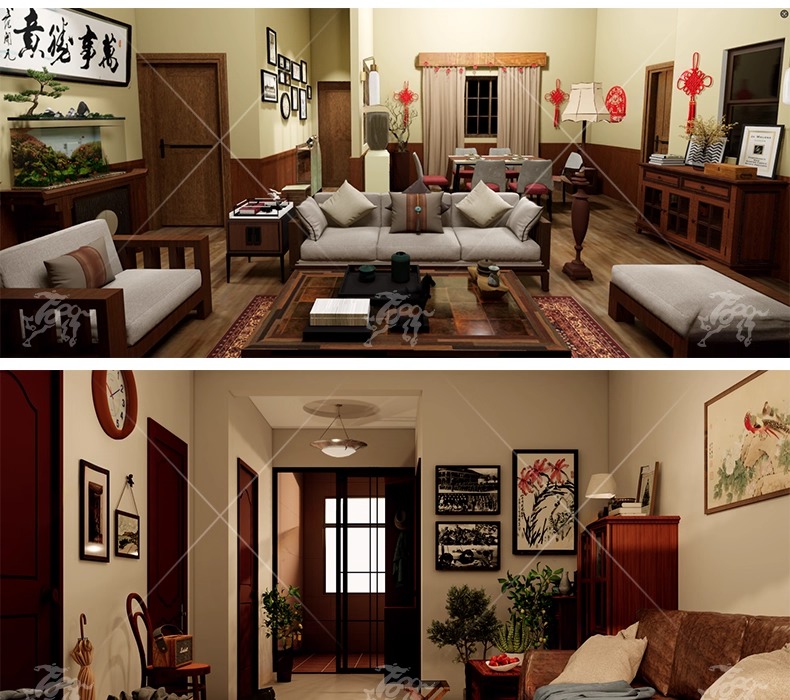 su id39 age style interior decoration