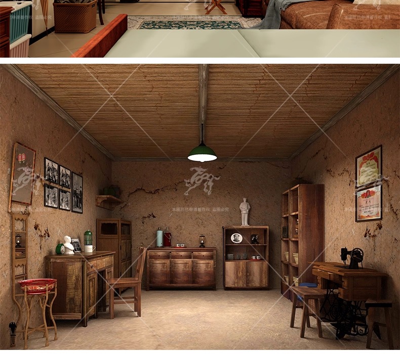 su id39 age style interior decoration