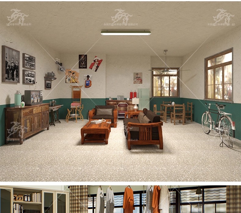 su id39 age style interior decoration