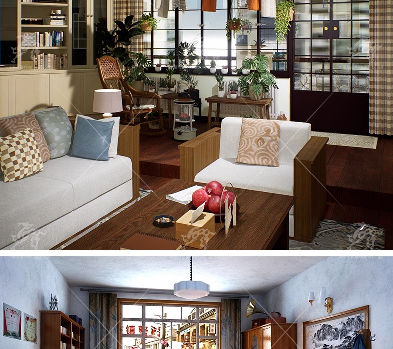 su id39 age style interior decoration