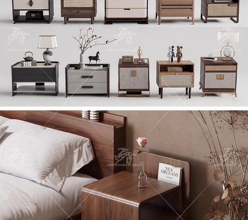 su id40 bedside table chest of drawers