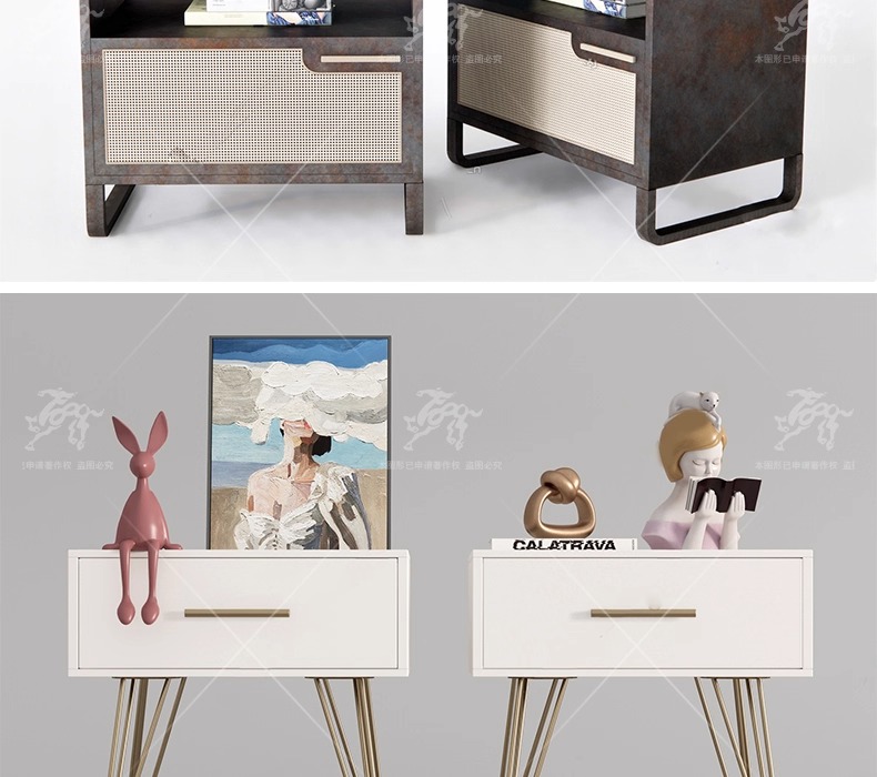 su id40 bedside table chest of drawers