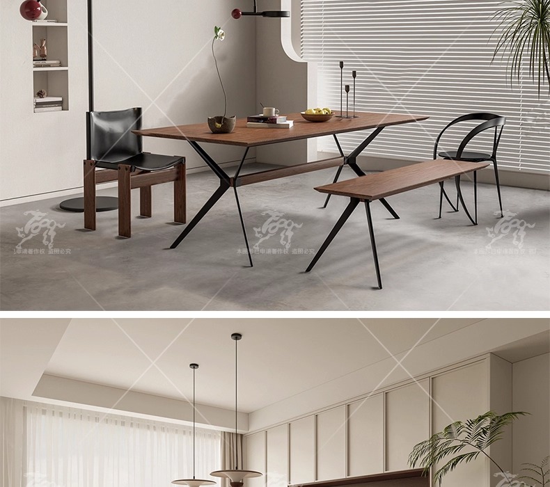su id43 dining table and chair