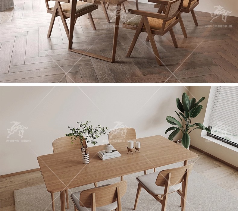 su id43 dining table and chair