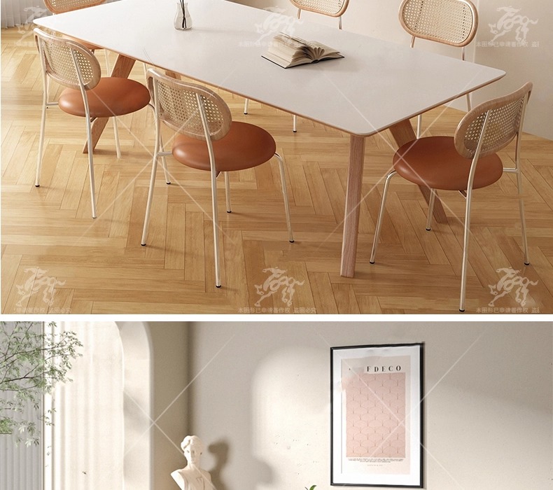 su id43 dining table and chair