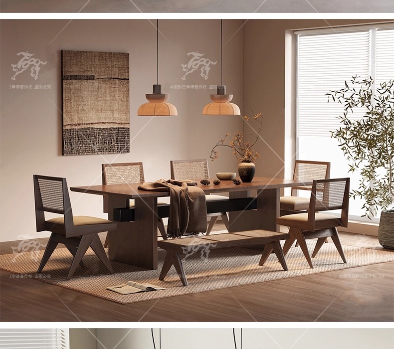 su id43 dining table and chair