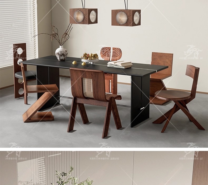 su id43 dining table and chair