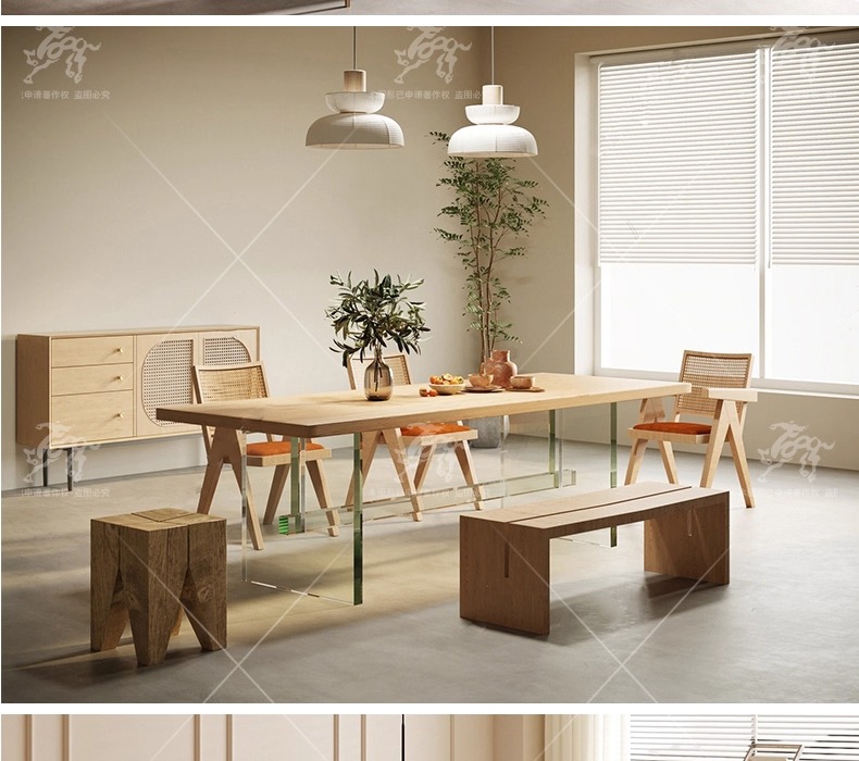 su id43 dining table and chair
