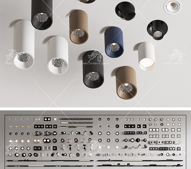 su id44 downlight track light