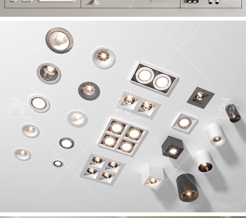 su id44 downlight track light