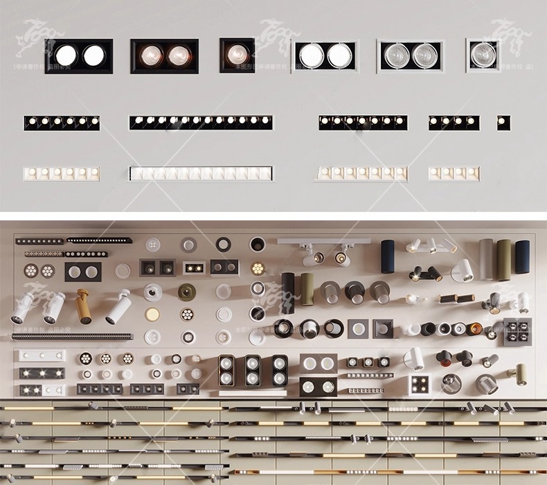 su id44 downlight track light