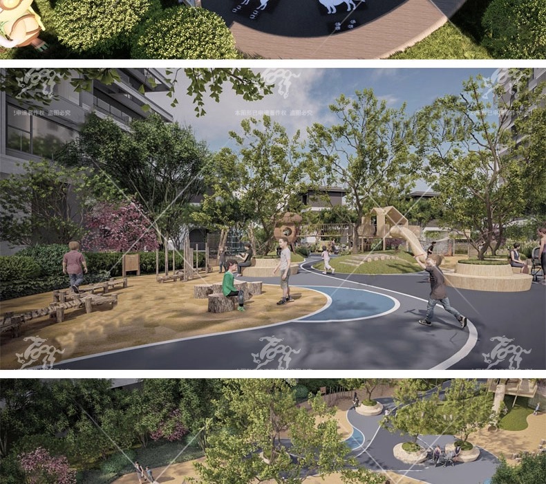 su ls26 non powered children's playground