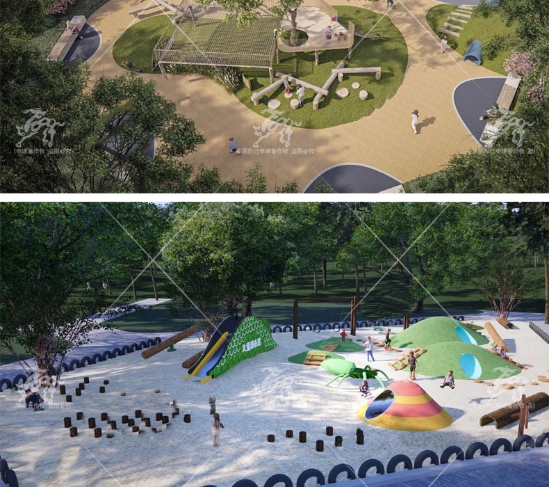 su ls26 non powered children's playground