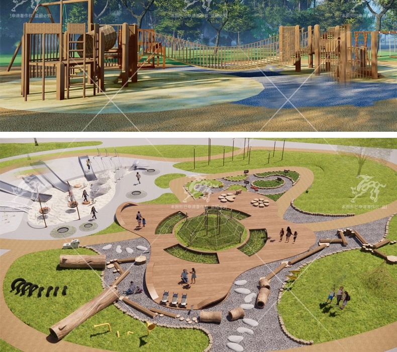 su ls26 non powered children's playground