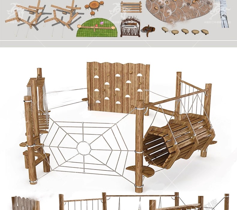 su ls26 non powered children's playground