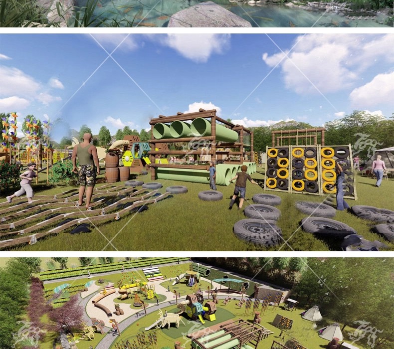 su ls26 non powered children's playground