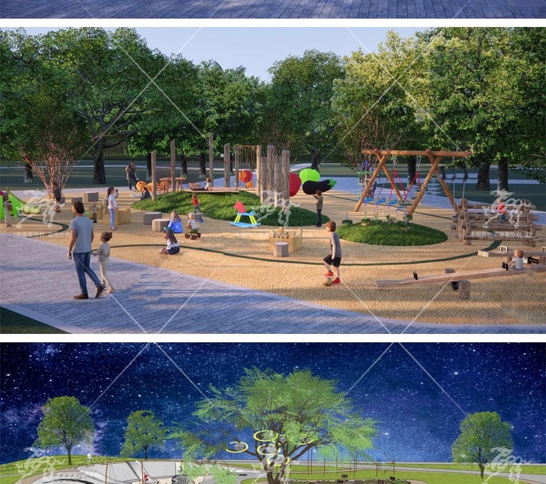 su ls26 non powered children's playground