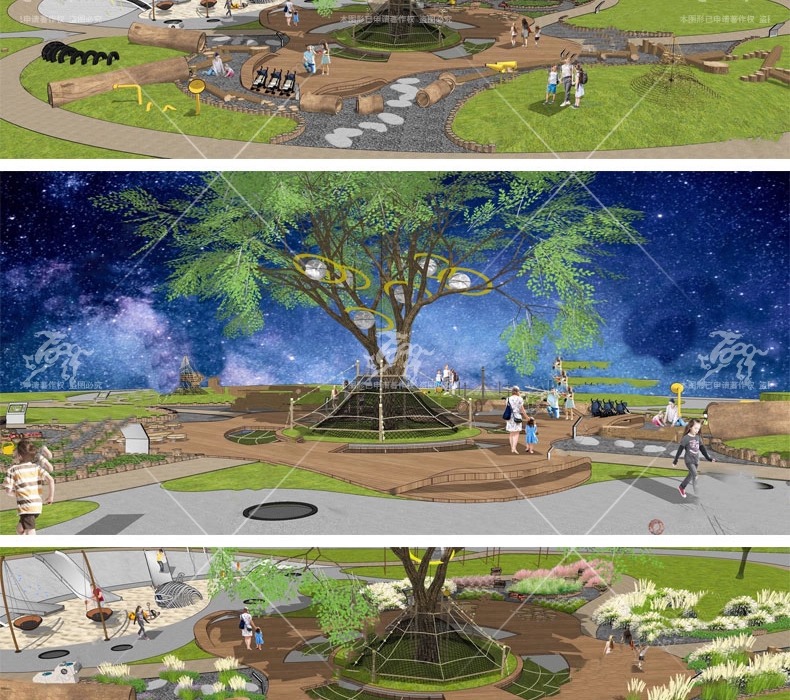 su ls26 non powered children's playground