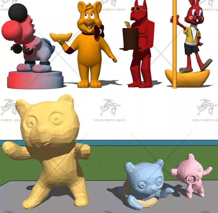 su ls38 animal sculptures