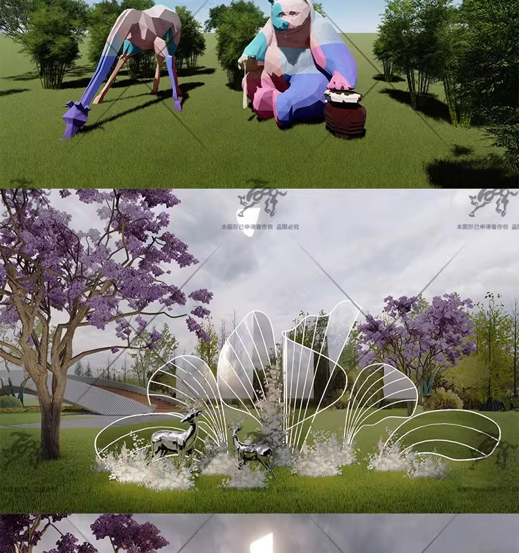 su ls38 animal sculptures