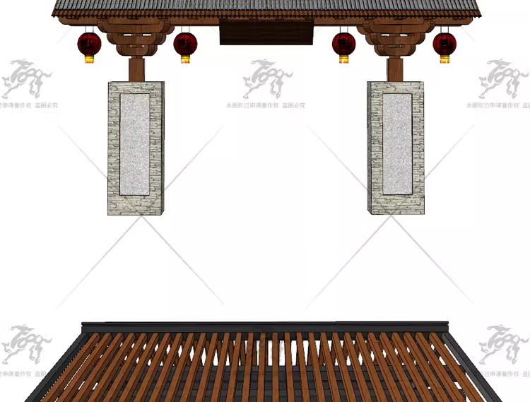 su ls45 scenic area entrance gate