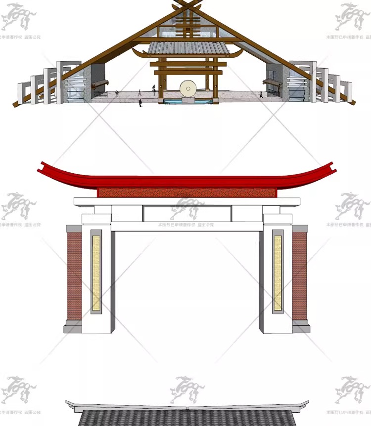 su ls45 scenic area entrance gate