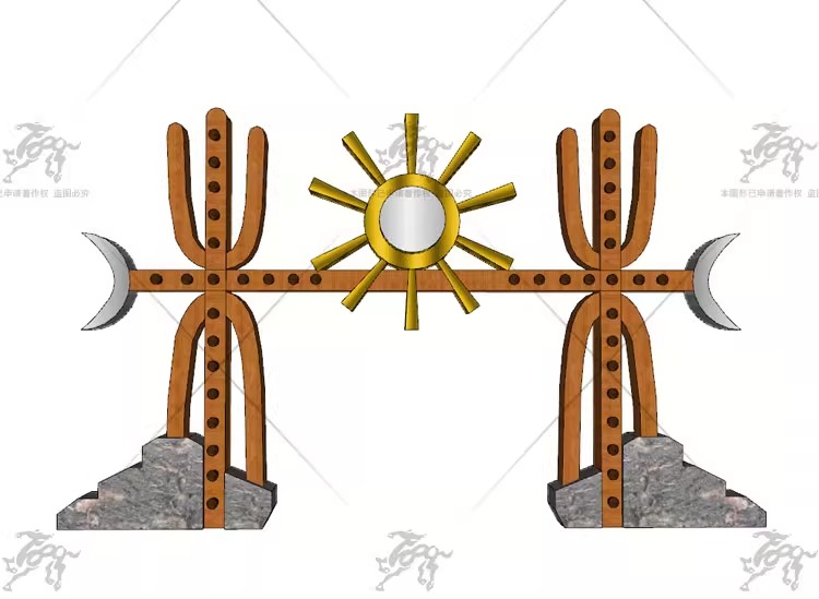 su ls45 scenic area entrance gate