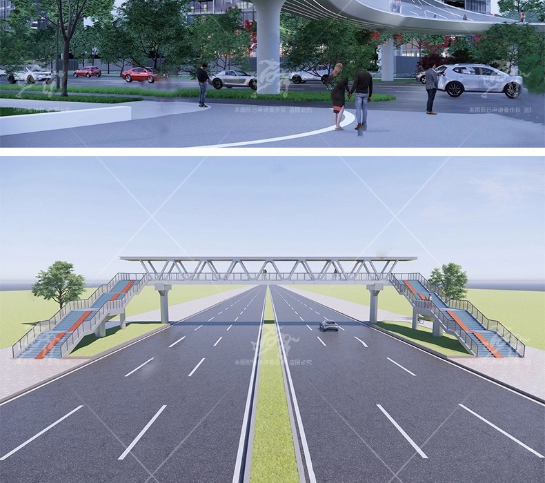 su ls46 pedestrian bridge