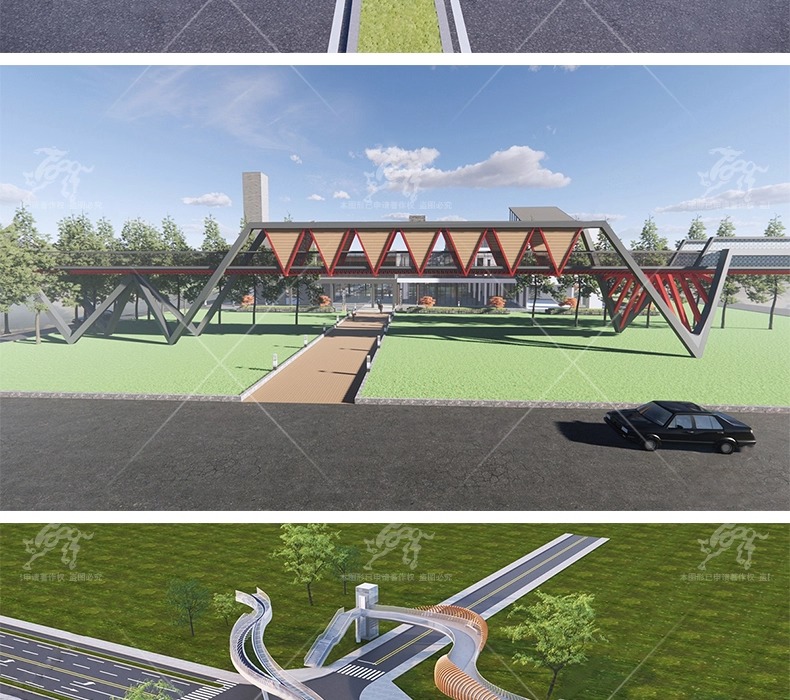 su ls46 pedestrian bridge