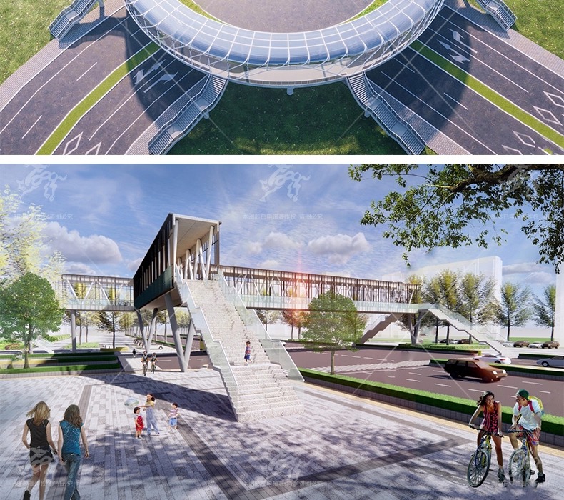 su ls46 pedestrian bridge