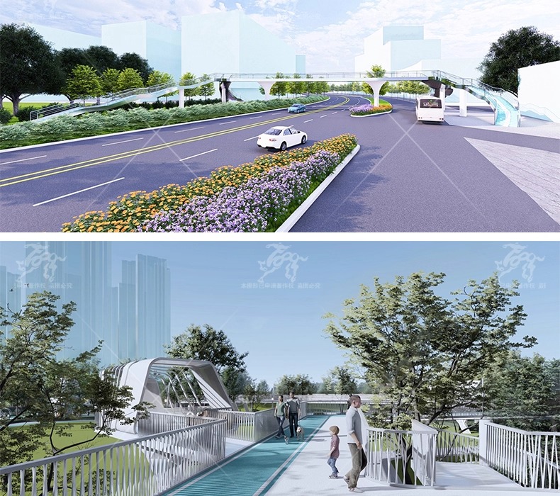 su ls46 pedestrian bridge