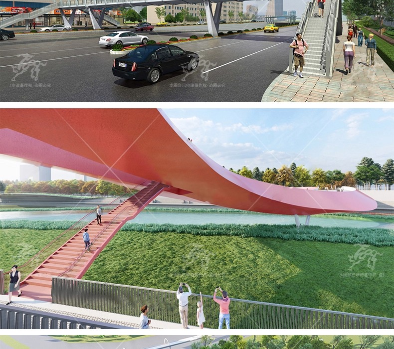su ls46 pedestrian bridge
