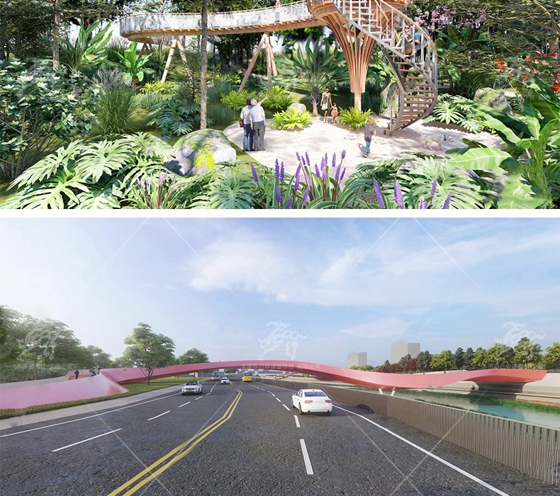 su ls46 pedestrian bridge