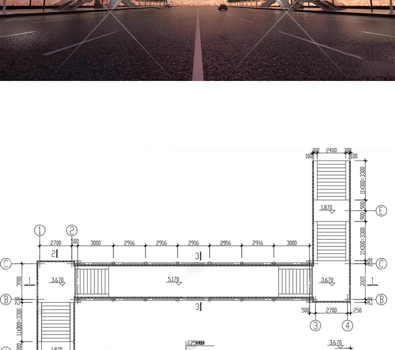 su ls46 pedestrian bridge