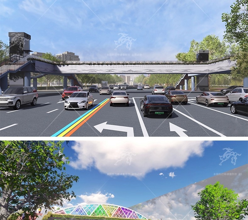 su ls46 pedestrian bridge