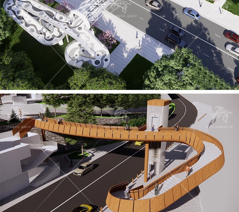 su ls46 pedestrian bridge