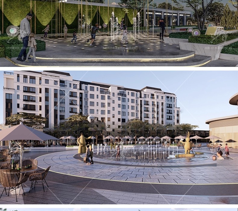 su ls47 square water fountain