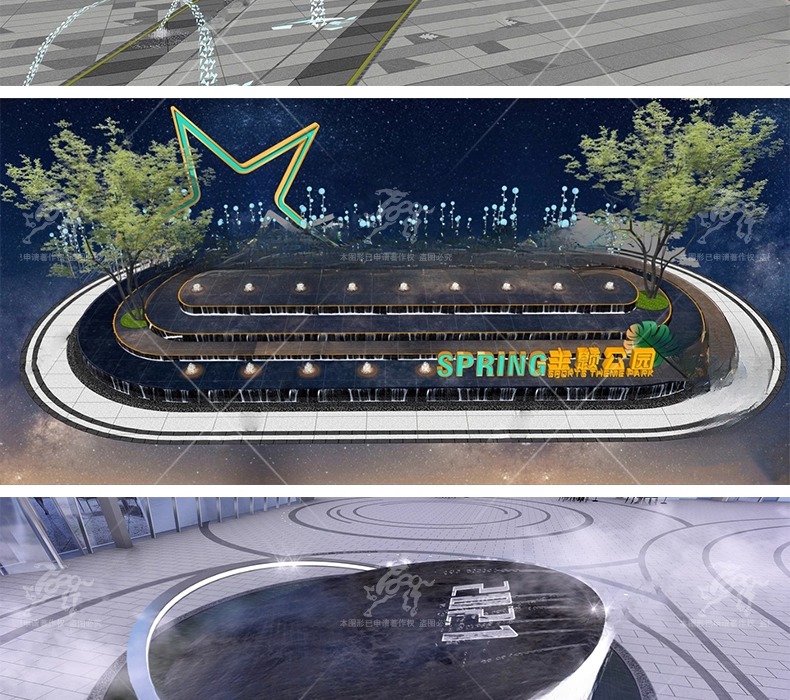 su ls47 square water fountain