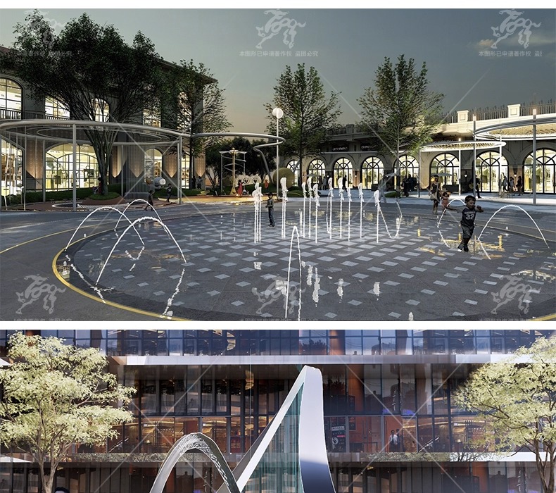 su ls47 square water fountain