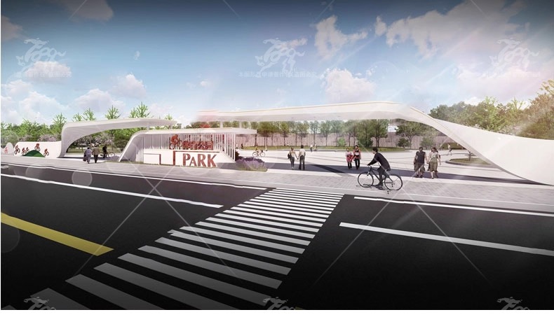 su ls48 modern real esstate entrance