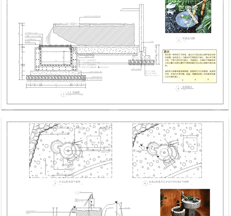 cad ls01 water feature basins